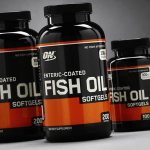 200 capsules of dietary supplement enteric coated fish oil in three packages