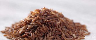 Бурый рис: польза и вред для организма