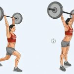 The fourth phase of the barbell push