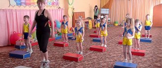 детский фитнес для малышей