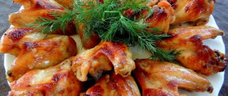 Chicken wing diet