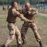 Physical training in the army
