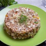 Buckwheat with egg in a frying pan. Recipe, calorie content per 100 grams 
