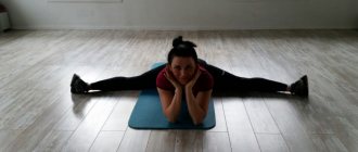 Yoga instructor at the Mango fitness club Maria Smirnova