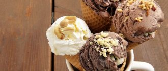 calorie content of ice cream sundae
