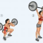 Clusters with a barbell