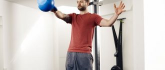set of exercises with weights