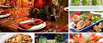 low-calorie holiday table