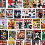 Bodybuilding and fitness magazine covers