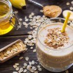 Oats with bananas