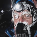 Extremely cold temperatures make it difficult for a runner to breathe