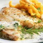 Recipe for juicy cod in a frying pan