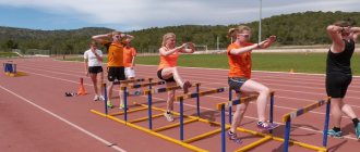 Sports training athletics