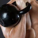 Exercises with a kettlebell