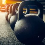 Exercises with kettlebells