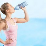 water will help you lose weight and reduce body fat, which will make you see your abs