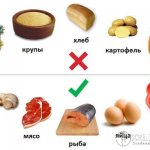 Prohibited and allowed foods on the Dukan diet