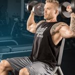 Seated dumbbell press